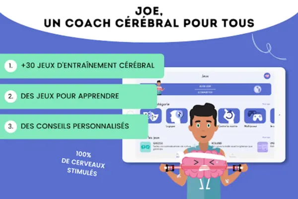 JOE, votre coach cérébral android App screenshot 15